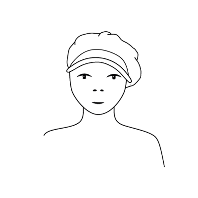 Tragen der cap: Der rakish angle
