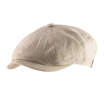 Casquette plate lin Hatteras Linen