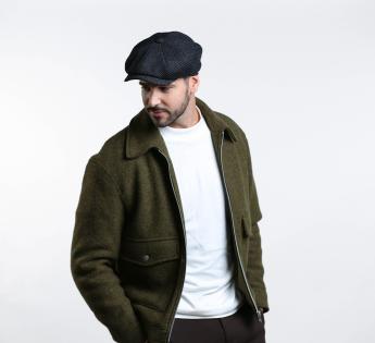 casquette plate cachemire Easton Cashmere
