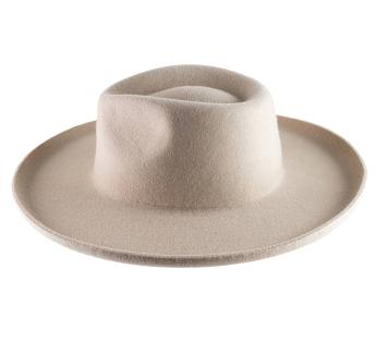 Chapeau rancher large Brooklyn Sin Guarnicion