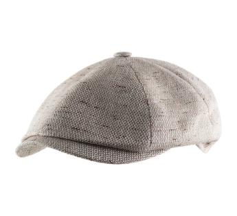 Casquette béret en lin Shelby C41