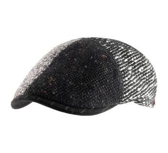 Casquette patchwork noir gris Detroit Lana