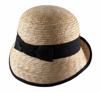 Chapeau cloche paille Classic Cloche Paille