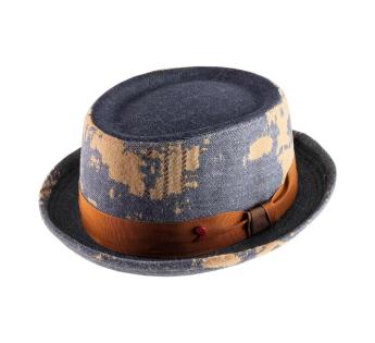 chapeau denim bleu Carlo