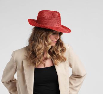Chapeau fédora abaca Maelias