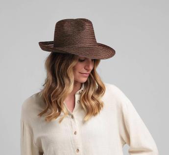 Chapeau fédora abaca Maelias