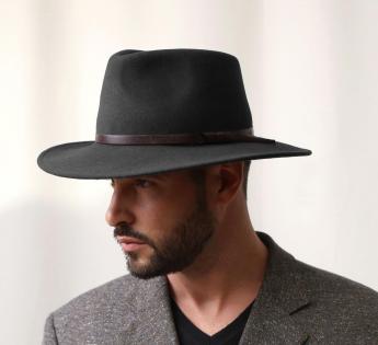 Chapeau Noir Classic Wide Fedora