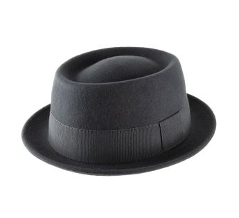 Chapeau Porkpie Noir Naxon