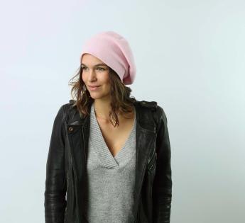 bonnet long Woollen Roll Upp Beret