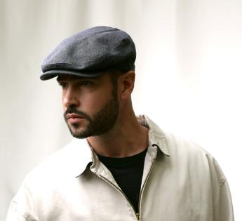 casquette béret imperméable Classic Flatcap Wax