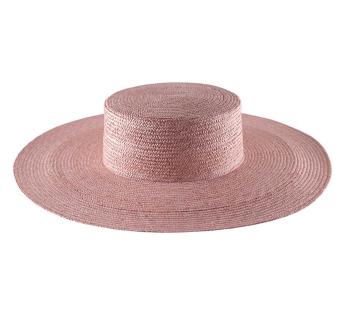 Chapeau paille large Capeline Cavoli