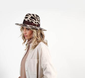 Chapeau zébré Sharon