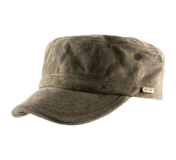 Casquette militaire cuir Cuban