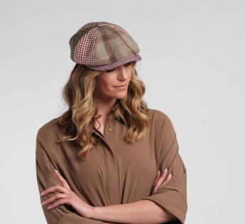 Casquette béret patchwork Shelby Multic
