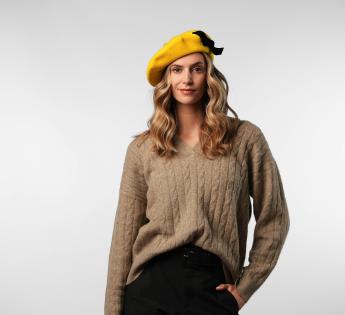 Béret basque femme Brune