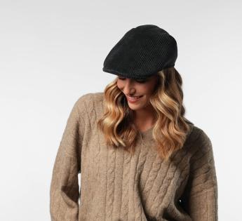 casquette plate velours Maffeo