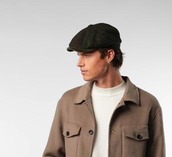 Casquette laine Stetson Hatteras Dark Paisley Flat Cap