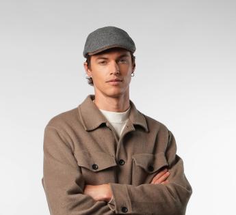 Casquette plate laine Santino