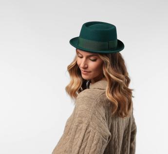 Chapeau Porkpie Noir Naxon