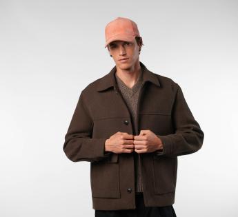 Casquette velours Sacha