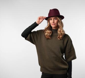 Chapeau traveller feutre lapin Ivano